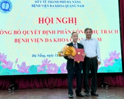 SỞ Y TẾ THÀNH PHỐ ĐÀ NẴNG CÔNG BỐ QUYẾT ĐỊNH PHÂN CÔNG PHỤ TRÁCH BỆNH VIỆN ĐA KHOA QUẢNG NAM