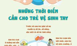 Ngày vệ sinh tay toàn cầu 5/5: Bạn đã biết vệ sinh tay đúng cách cho trẻ?